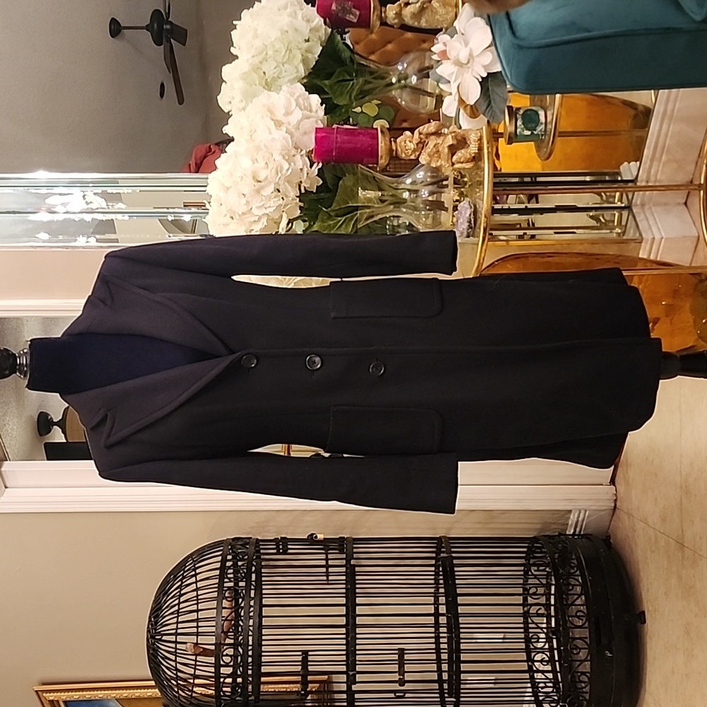 Beautiful black wool coat